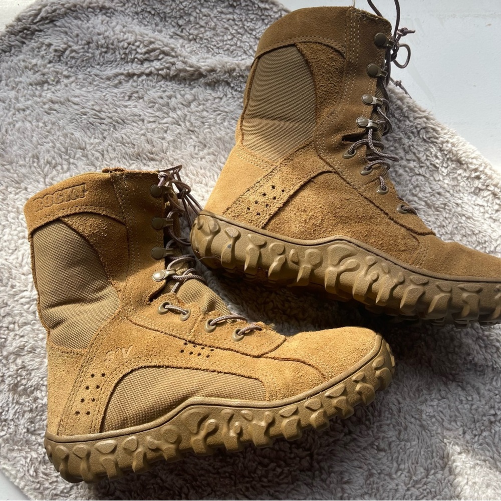 Rocky S2V Special Ops Coyote Boot Size 7.5 Vented Suede